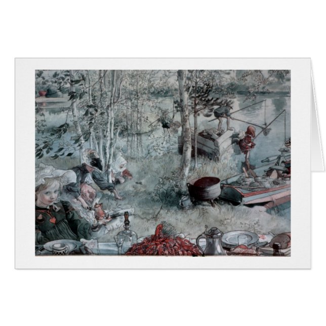 Kinderen die Crawdads vangen (Voorkant Horizontaal)