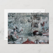 Kinderen die Crawdads vangen Briefkaart (Voorkant / Achterkant)