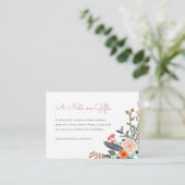 Kinderen die dag doneren in Lieu van geschenken Informatiekaartje (Staand voorkant)