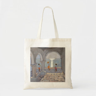 Kinderen die de Griekse eilanden overvallen in 200 Tote Bag