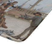 Kinderen die duiven voeden in Venetië (door Paolet Snijplank (Hoek)