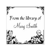 Kinderen die gepersonaliseerde Boek Rubber Stempel (Design)