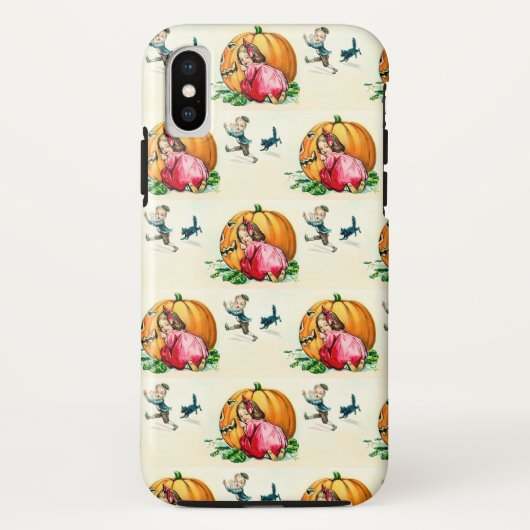  kinderen die Halloween Herfst spelen Case-Mate iPhone Case (Achterkant)