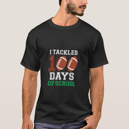 Kinderen die ik 100 dagen op school heb aangepakt  t-shirt (Voorkant)