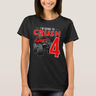 Kinderen die ik ga snoeien als 4-jarige vierde geb t-shirt