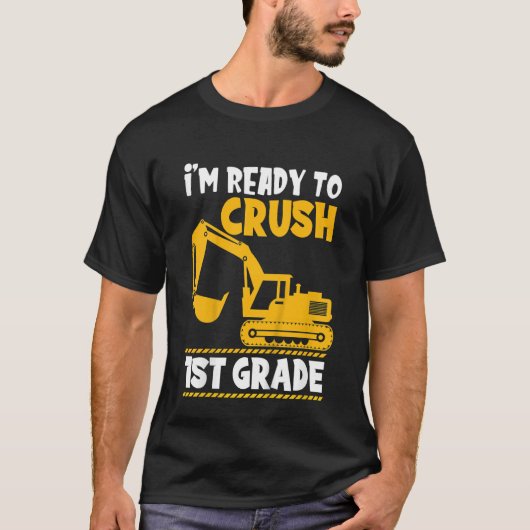 Kinderen die ik klaar ben om de eerste graadgraafm t-shirt (Voorkant)
