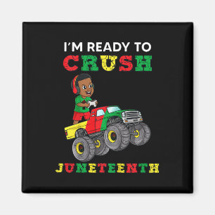 Kinderen die ik klaar ben om de junteenth Funny Ga Magneet