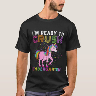 Kinderen die ik klaar ben om de kindergarten Unico T-shirt