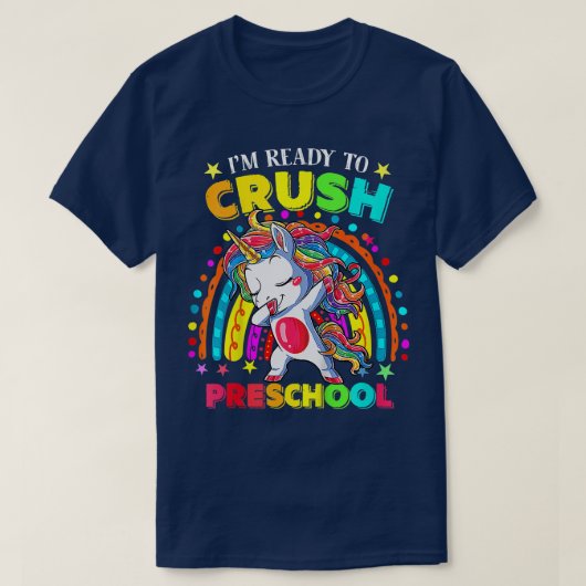 Kinderen die ik klaar ben om de preschool dodende t-shirt (Design voorkant)