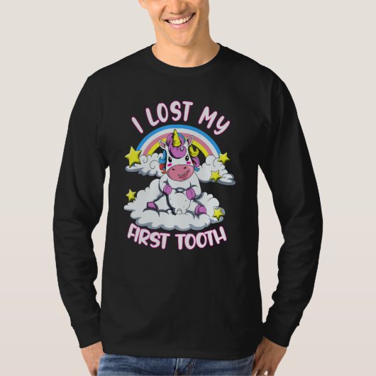 Kinderen die ik mijn eerste Tooth Tooth Gap kwijt  T-shirt (Voorkant)