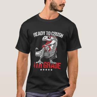 Kinderen die klaar zijn om de vierde klas terug te t-shirt