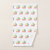 KINDEREN DIE KUNNEN SAILEN BOAT BATHROOM TOWEL SET BAD HANDDOEK (Handdoek)