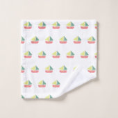 KINDEREN DIE KUNNEN SAILEN BOAT BATHROOM TOWEL SET BAD HANDDOEK (Wasdoekje)