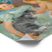Kinderen die met een kat spelen | Mary Cassatt Pos Poster (Hoek)