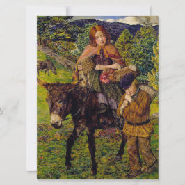 Kinderen die naar de markt gaan kaart