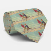  kinderen die naar school gaan met boekjes stropdas (Opgerold)