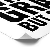 KINDEREN DIE NIEMAND SPOED ZULLEN GRANDMA-SIGNALEN POSTER (Hoek)