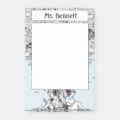 Kinderen die onder een boom lezen post-it® notes (Voorkant)