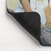 Kinderen die op de strand spelen door Mary Cassatt Muismat (Hoek)