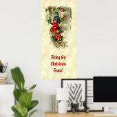  kinderen die op sneeuw slapen Holly CH409 Poster (Thuiskantoor)