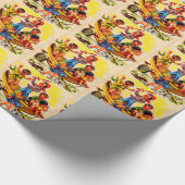 kinderen die piraat spelen cadeaupapier (Hoek)
