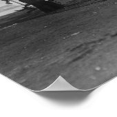 Kinderen die plezier hebben in het zwemmen op de s poster (Hoek)