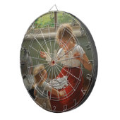 Kinderen die Silhouettes maken (Cute Kinder Spelin Dartbord (Voorkant Rechts)