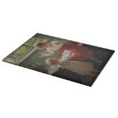 Kinderen die Silhouettes maken (Cute Kinder Spelin Snijplank (Hoek)