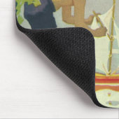  kinderen die Speelgoed zeilboten maken Muismat (Hoek)