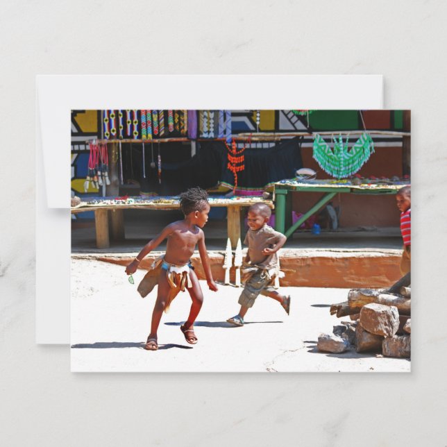 Kinderen die spelen (Voorkant)