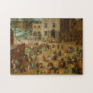 Kinderen die Spelen spelen (Pieter Bruegel de Oude Legpuzzel
