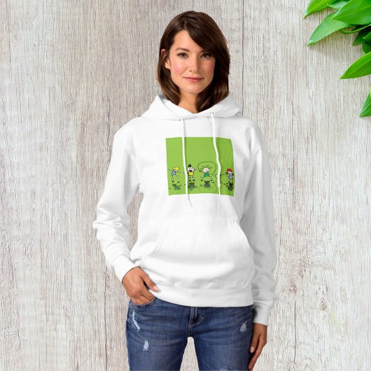 Kinderen die vrouwen in het lichaam houden hoodie