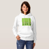Kinderen die vrouwen in het lichaam houden hoodie (Voorkant volledig)