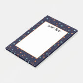 Kinderen Diepe Ruimte Vallende Sterren Planeten Zw Post-it® Notes (Schuin)