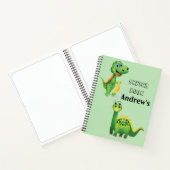 Kinderen Dinosauriërs Schets Notitieboek (Binnen)