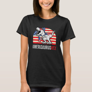 Kinderen Dinosaurus 4 juli Kinderen Jongens Mannen T-shirt