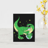Kinderen Dinosaurus die planeet Aarde vasthoudt Da Kaart (Gele Bloem)