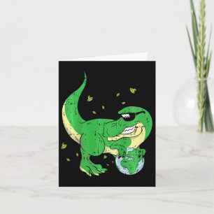 Kinderen Dinosaurus die planeet Aarde vasthoudt Da Kaart