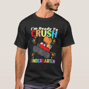 Kinderen Dinosaurus Ik Ben Klaar Om Te Verplettere T-shirt