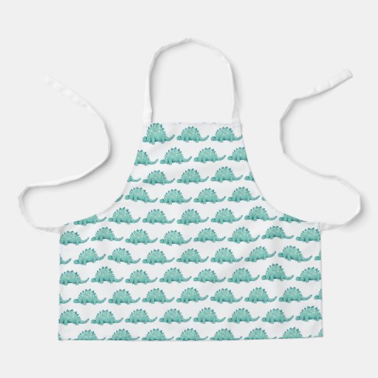 Kinderen Dinosaurus Stegosaurus patroon Schort (Voorkant)