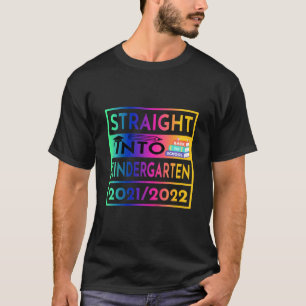 Kinderen direct naar de eerste schooldag van de ki t-shirt