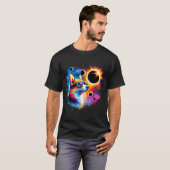 Kinderen dragen Totale Zonsverduistering Corgi Hon T-shirt (Voorkant volledig)