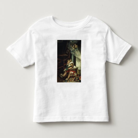 Kinderen dromen van speelgoed kinder shirts (Voorkant)
