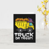 Kinderen Dumptruck Of Behandelen Halloween Kostuum Kaart (Gele Bloem)