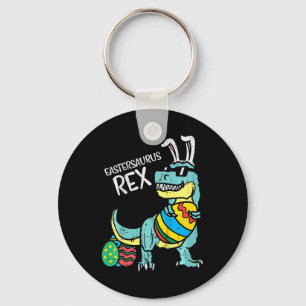 Kinderen Eastersaurus Rex Pasen Trex Konijn Peuter Sleutelhanger