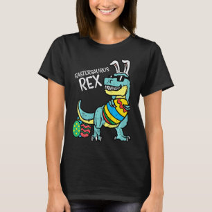 Kinderen Eastersaurus Rex Pasen Trex Konijn Peuter T-shirt