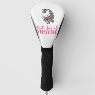 Kinderen Eenhoorn Laatste Dag van de peuterspeelza Golfheadcover