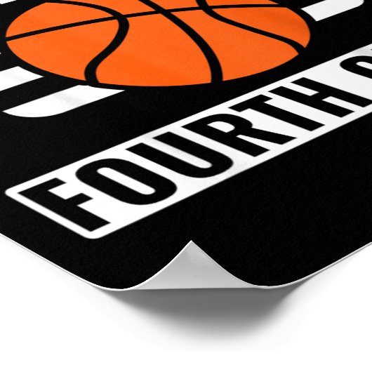 Kinderen eerste dag van de 4e klas jongens vierde poster (Hoek)