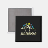 Kinderen Eggasaurus Pasen Stegosaurus Dinosaurus J Magneet (Voorkant / Achterkant)