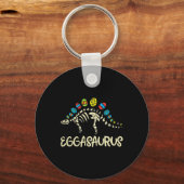 Kinderen Eggasaurus Pasen Stegosaurus Dinosaurus J Sleutelhanger (Voorkant)